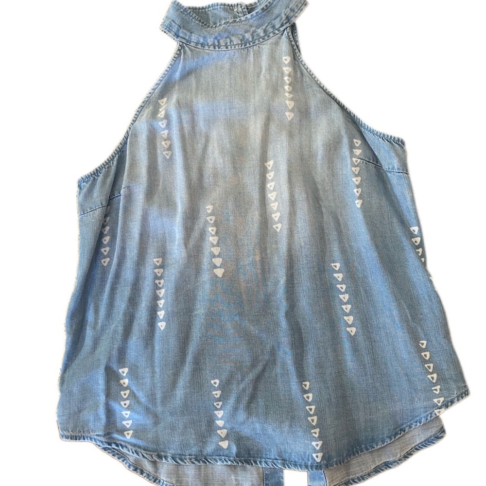 Anthropologie: Cloth + Stone Tribal Print Tank